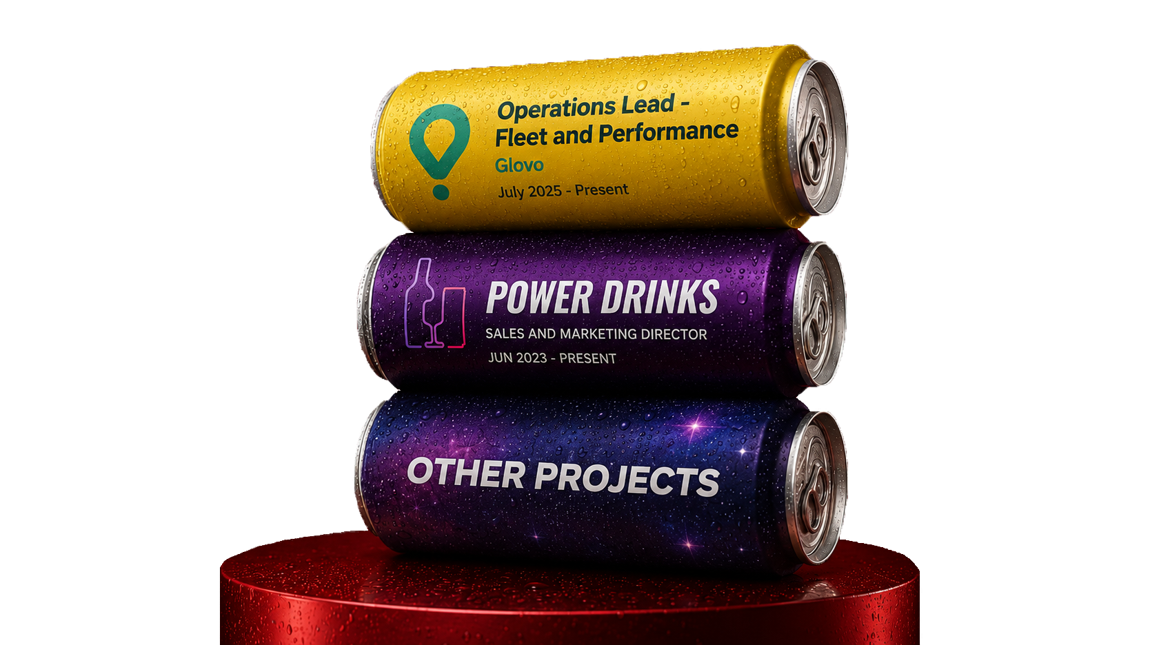 Career experience as premium cans